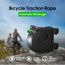 Bike Tow Strap with Automatic Shrinkage - Parent-Child Cycling Assist Rope (450lbs Capacity)