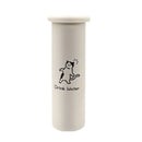 Mini Insulated Coffee Cup - 316 Stainless Steel, Portable & Stylish - White Kitten (300ml+cup brush)