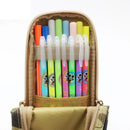 Camouflage Car Shaped Pencil Case - Large Capacity Stationery Organizer Pouch (Camouflage gray)