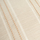 Textured Vertical Striped Pillowcases - Scandinavian Home Decor Accents (Beige Stripes Pair - 45x45cm)