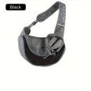Black Portable Oxford Fabric Pet Carrier for Cats and Puppies (Size L)