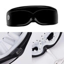 White Touch-Control Rechargeable Heated  Eye Massager for Daily Use
