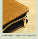 Gray PU Leather Zippered Photo Album - Holds 240 3 Prints"