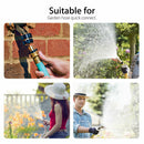 American Standard 3/4 Inch Brass Quick Connect Garden Hose Adapter (6 Male & 6 Female)