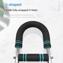 Red Black Adjustable U-Shaped Arm Exerciser - For Home Fitness Strength Training (40kg)