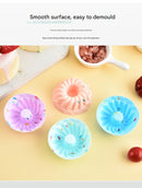 Style 1 Silicone Mini Cake Molds (30 Pack) -  For Cupcakes, Desserts (6.5x6.5x3.2cm)