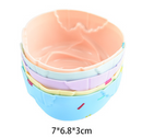 Style 5 Silicone Mini Cake Molds (30 Pack) -  For Cupcakes, Desserts (7x6.8x3cm)