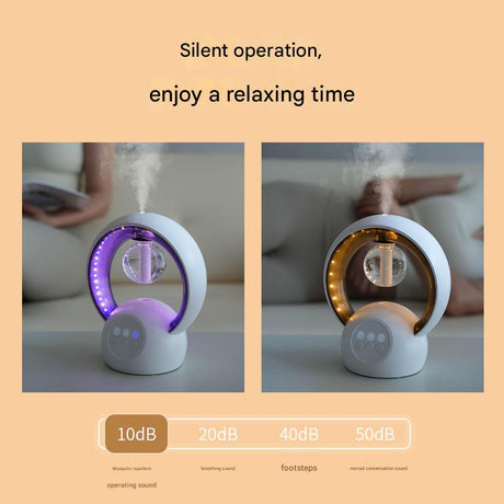Pink Smart Mosquito Repeller & Humidifier - 3 Modes, Night Light, USB, Quiet Operation