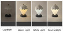 Red Rechargeable Hot Air Balloon LED Touch Lamp - 3-Color Nordic Style Desk Light