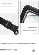 Green 2-Pack Universal IPX8 Waterproof Phone Pouch with Lanyard - Touch Sensitive Case for Swimming & Outdoor Sports
