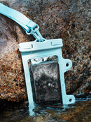Green 2-Pack Universal IPX8 Waterproof Phone Pouch with Lanyard - Touch Sensitive Case for Swimming & Outdoor Sports