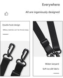 White 2-Pack Universal IPX8 Waterproof Phone Pouch with Lanyard - Touch Sensitive Case for Swimming & Outdoor Sports