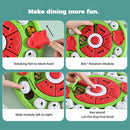 Green Interactive Pet Puzzle Feeder Toy - Slow Eating & Mental Stimulation Game for Dogs & Cats