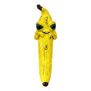 3 Pcs Style 3 Yellow Whimsical Magic Banana Monster Figurine - Quirky Resin Art Decor for Home & Party
