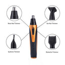 Purple and Black Versatile 4-in-1 USB Rechargeable Men's Grooming Kit - Precision Nose, Ear, Eyebrow Trimmer & Detail Shaver