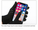 Black Men's 5-Piece Winter Essentials Set -  Lined Beanie Hat, Neck Warmer, Touchscreen Gloves & 2 Pairs Thermal Socks
