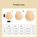 Size M 3 Pairs Skin Color Reusable Silicone Breast Lift Nipple Covers - Invisible Adhesive Bra Pasties for Seamless Lift & Coverage