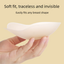 Size L 3 Pairs Skin Color Reusable Silicone Breast Lift Nipple Covers - Invisible Adhesive Bra Pasties for Seamless Lift & Coverage