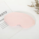 2 Pcs Pink 3D Contoured Eye Mask - Total Blackout, Pressure-Free Memory Foam, Skin-Friendly & Breathable for Deep Rest