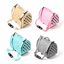 Blue Stylish EVA Pet Carrier Bag - Lightweight Portable & Breathable Travel Crate for Small Dogs & Cats