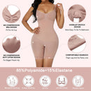 Size XXL Brown Seamless Full Body Shaper for Women - Tummy Control, Butt Lifter & Thigh Slimmer Bodysuit