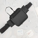 Grey and Black Nurse Utility Belt Bag - Multi-Pocket Medical Organizer Waist Pack for Tools & Essentials