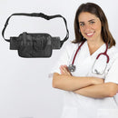 Pink Nurse Utility Belt Bag - Multi-Pocket Medical Organizer Waist Pack for Tools & Essentials