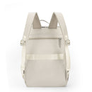Black Slim Minimalist Laptop Backpack - Shockproof & Anti-Theft Design, Travel-Friendly with Luggage Strap, Water-Resistant