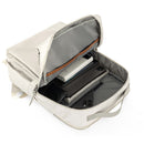 Black Slim Minimalist Laptop Backpack - Shockproof & Anti-Theft Design, Travel-Friendly with Luggage Strap, Water-Resistant