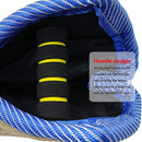Green and Khaki Heavy Duty Jute Dog Bite Pillow - Professional Training Tug Toy with 3 Handles for Schutzhund, K9, Agility & Bite Work