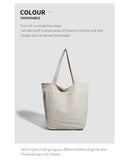 Beige Stylish Lightweight Seersucker Gingham Tote Bag - Spacious Multi-Pocket Shoulder Bag with Zipper