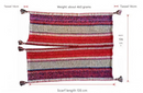 Iridescent Cozy Knitted Poncho Cape - Thick Mohair Blend Winter Shawl Wrap (106x135cm)