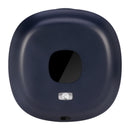 Dark Blue Wall-Mounted No-Drill Automatic Foam Soap Dispenser - Infrared Sensor for Bathroom, 145x145x48mm