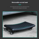 Auto Repair Polishing Stool - Detachable Seat Car Wash Tool Creeper Stool