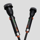Black Powerful Torque Silent Extendable Smart-Sensing Electric Cleaning Brush