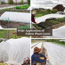 2-Piece Premium Nonwoven Plant Frost Cover - 3x9m