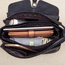 Genuine Leather Women's Crossbody Bag with Soft Cowhide Finish