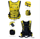 Yellow Lightweight Hydration Backpack for Trail Running, Cycling, and Marathons
