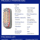 Electric Scalp Massage Comb for Hair Care and Relaxation