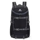 Black 20L Women's Orange Mountaineering Backpack - Water-Resistant