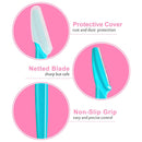 40-Piece Eyebrow Razor & Dermaplaning Tool Set(Colorful)