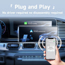 2-in-1 Wireless CarPlay & Android Auto Adapter - Plug & Play Dongle for Cars(Android phone Apple phone two in one)