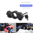 Motorcycle & Scooter Handlebar Grip Lock - Anti-Theft Brake Lever Lock(Gold)