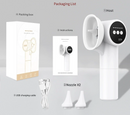 Automatic Electric Ear Wax Removal & Irrigation System - 5 Modes, USB-C, Hot Air Drying(white)