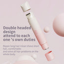 2-in-1 Electric Lady Shaver & Trimmer - Gentle Full Body Hair Removal, Portable & USB Rechargeable(Gradient pink)