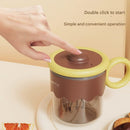 Automatic Self-Stirring Coffee Mug - 400ml, 5000RPM, USB-C Rechargeable with Trident Stirring Rod(pink)
