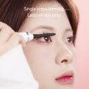 Rechargeable Heated Eyelash Curler Wand - 3 Temperature Gears, Type-C Charging, All-Day Curl(Black)