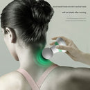 Mini Electric Fascia Massage Gun - Portable Deep Tissue Percussion Massager with Quiet Motor(Yellow)