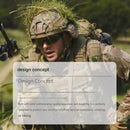 Dual Layer Quick Release Tactical Belt - Attachment System, Alloy Cobra Buckle, Adjustable Nylon(Camouflage)