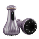 Electric Cupping & Gua Sha Massager - 9 Levels Heat & Suction, Red Light Therapy, USB-C Rechargeable(Purple)